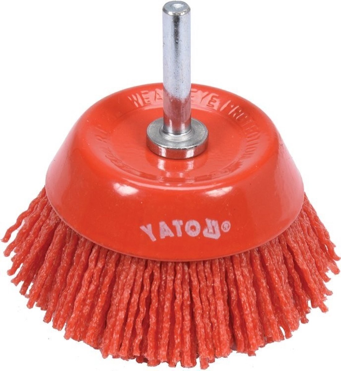 Yato - Reinigingsborstel - Nylon - 75mm - 6mm Schacht