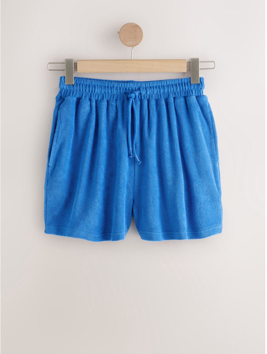 Next - Dames - Short van badstof - Blauw