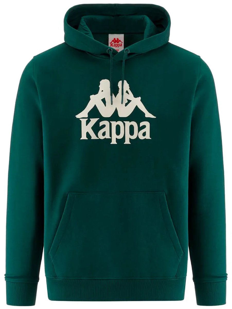 Kappa Authentic Malmo 3 Hoodie L Man Groen