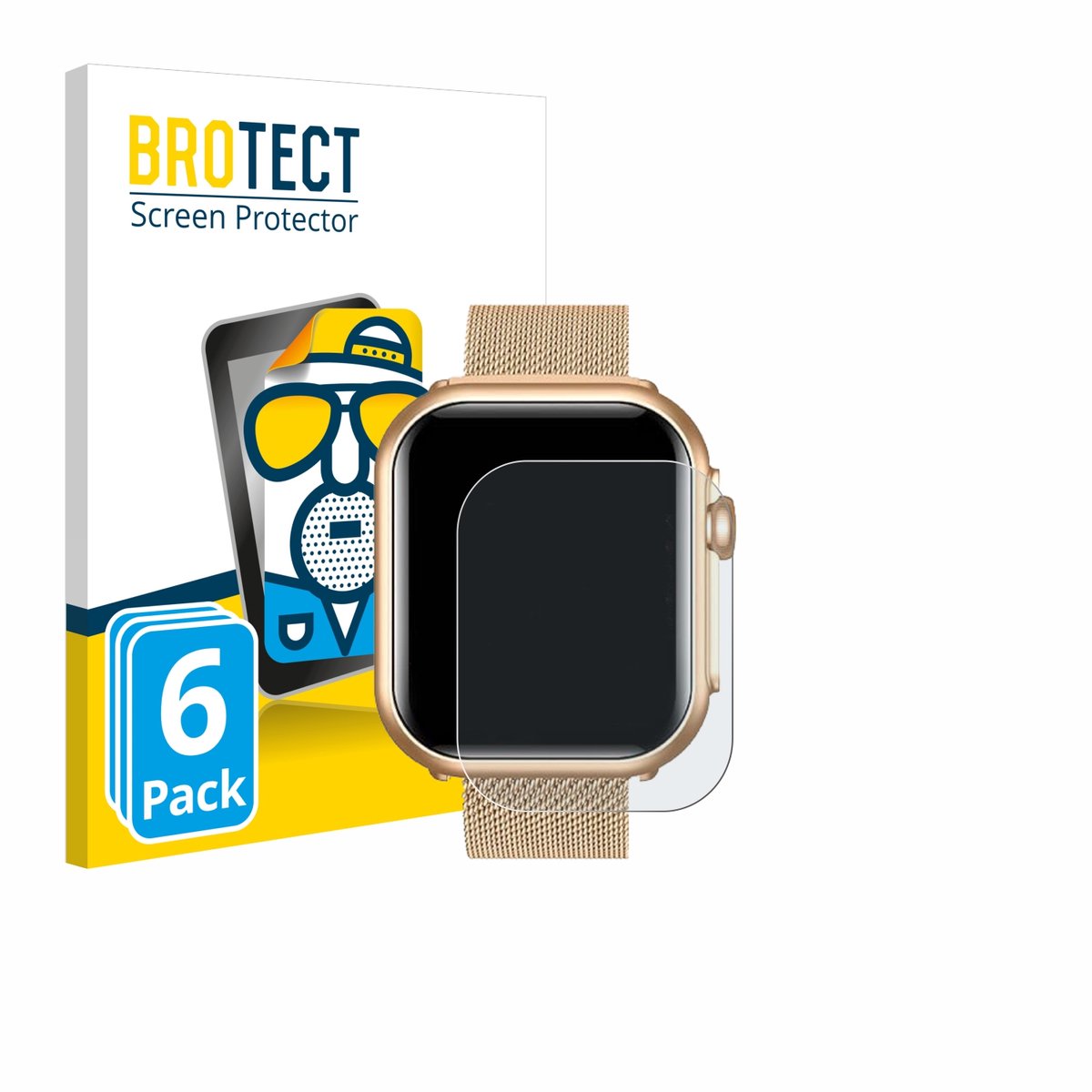 BROTECT - Screenprotector voor Oliimptek G62 1.83" - Folie Beschermfolie matte 6 Stuks