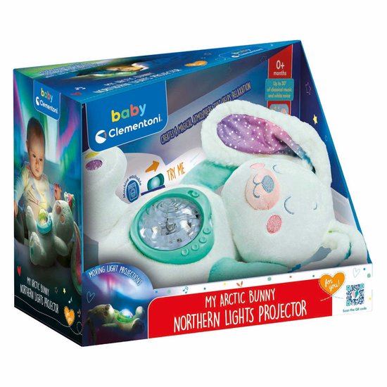 myHummy Pluche dier met wit geluid, voor baby's, haas, basic