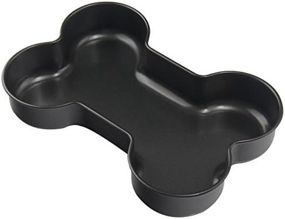 Hondenbot Vorm Bakvorm - Taartvorm Koekjesvorm - Bakken Thuis - Non-stick Coating - 23x16x4 cm