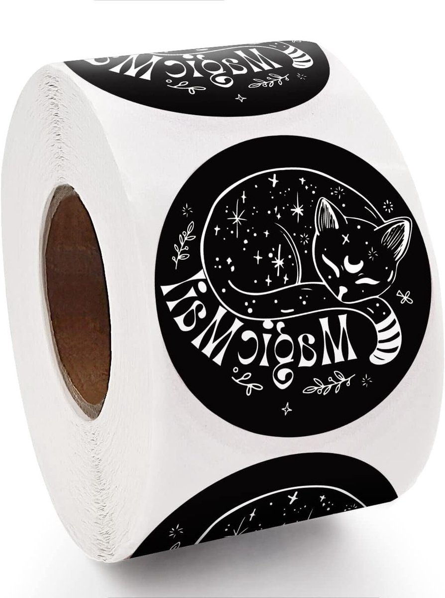 Dank U Stickers - Cadeau Stickers - Kleine Bedrijven - Zelfklevend Papier - 500 Stuks