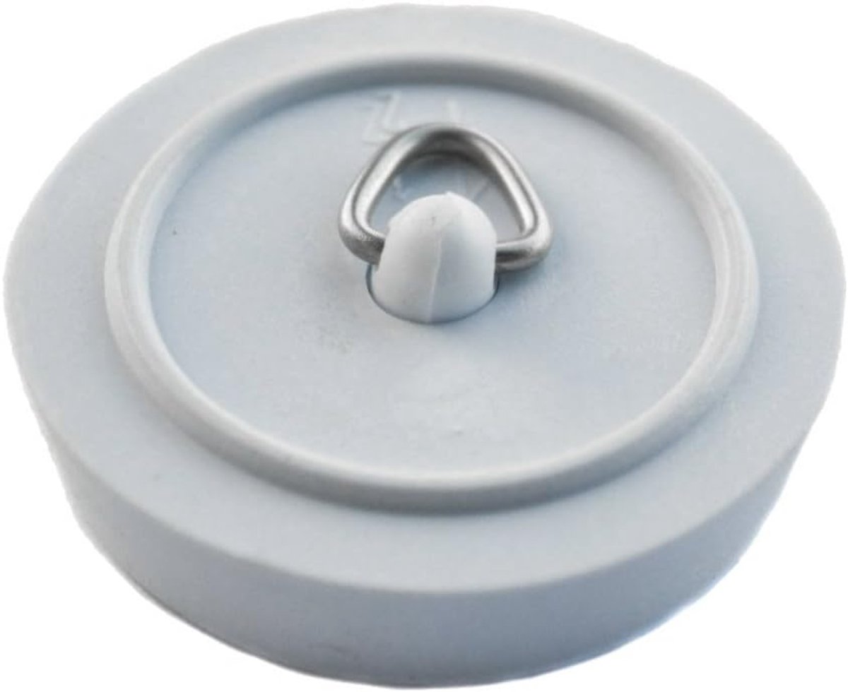 Badplug Vervanging - Badstop Rubber - Water Dicht Maken - Stevige Kunststof - 3.8 cm - Wit