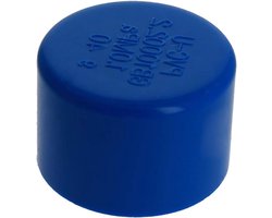 PVC Pijp Koppelingen - Afsluitdoppen Buis - Irrigatie Tuin - 10 Stuks Set - 40mm Diameter - Blauw