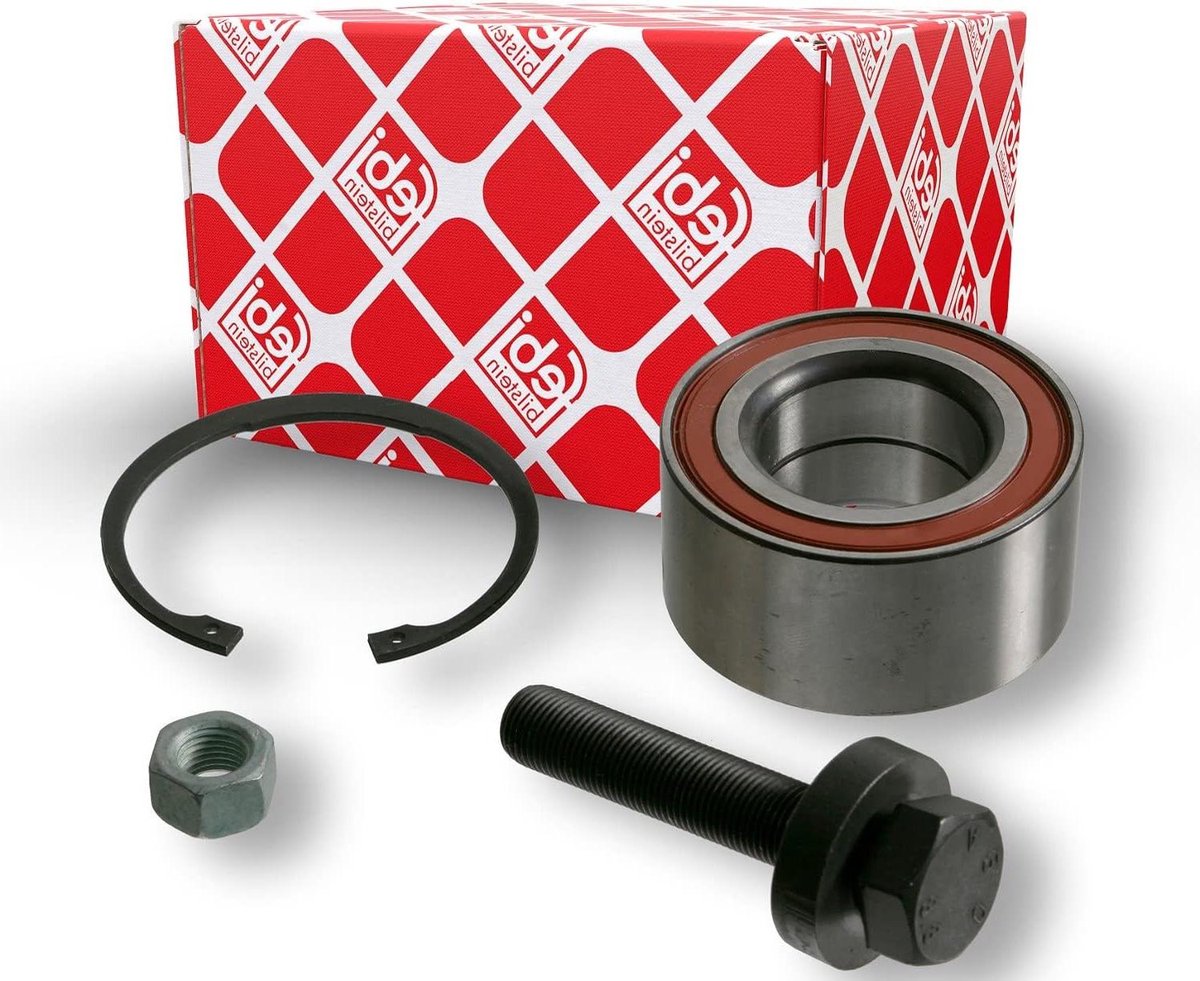Wiellagerset - Aandrijfasschroef set - Voertuigonderhoud - Schuine kogellagers - 80 mm buitendiameter - null