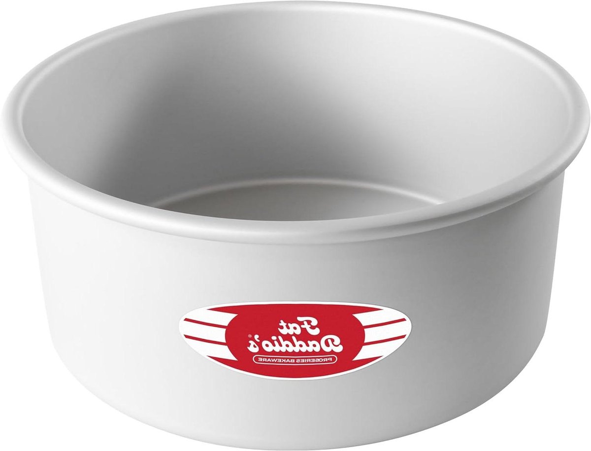 Ronde Cake Pan - Bakvorm Rond - Bakken Thuis - Geanodiseerd Aluminium - 1893 ml - Zilver
