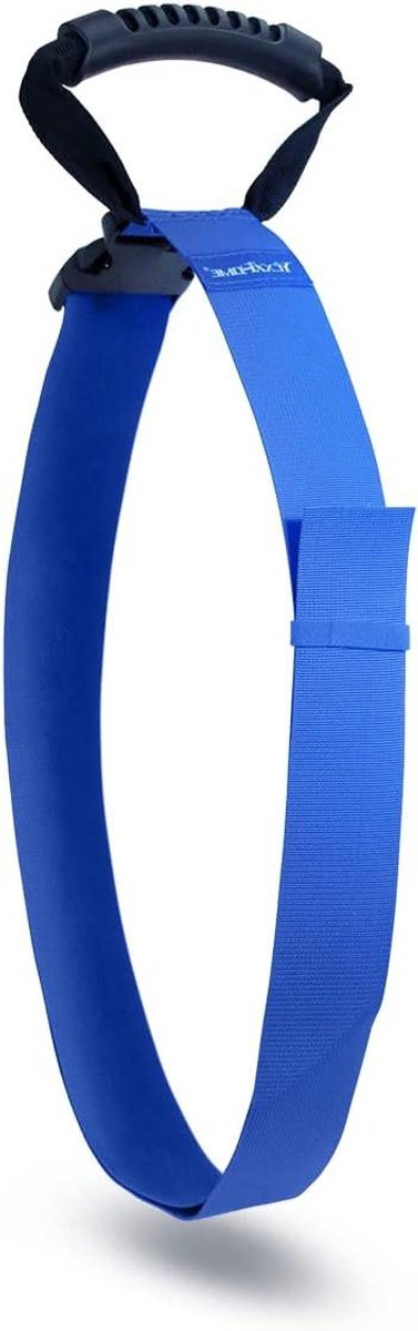 Bagage Sjorband - Draagriem Houder - Omvangrijke Items Vervoeren - Geïntegreerd Handvat - Verstelbaar - Blauw