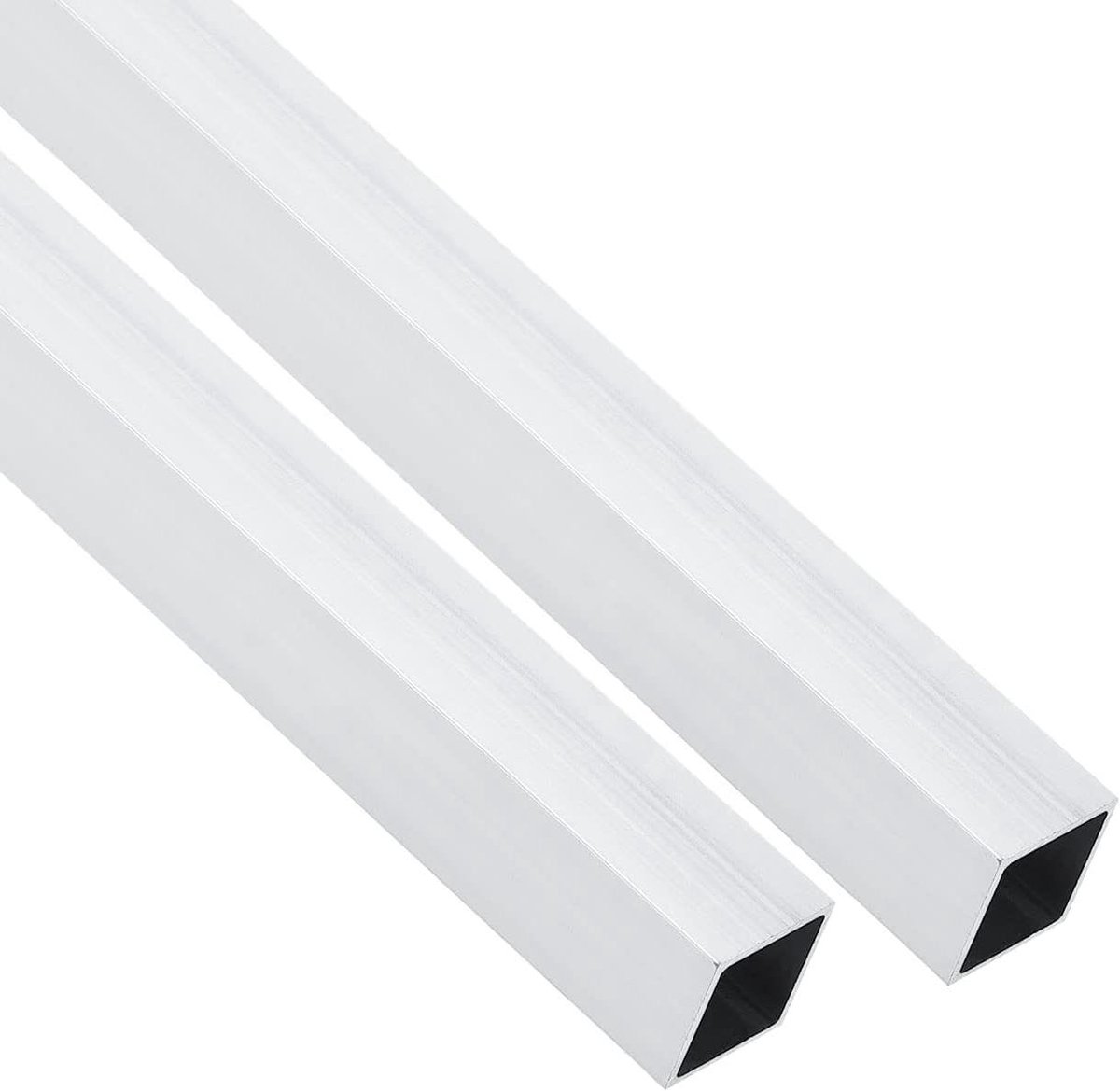 Aluminium Profiel - Aluminium Buizen - Meubel Maatwerk - Naadloos Oppervlak - 15x15mm 300mm - Aluminiumkleur