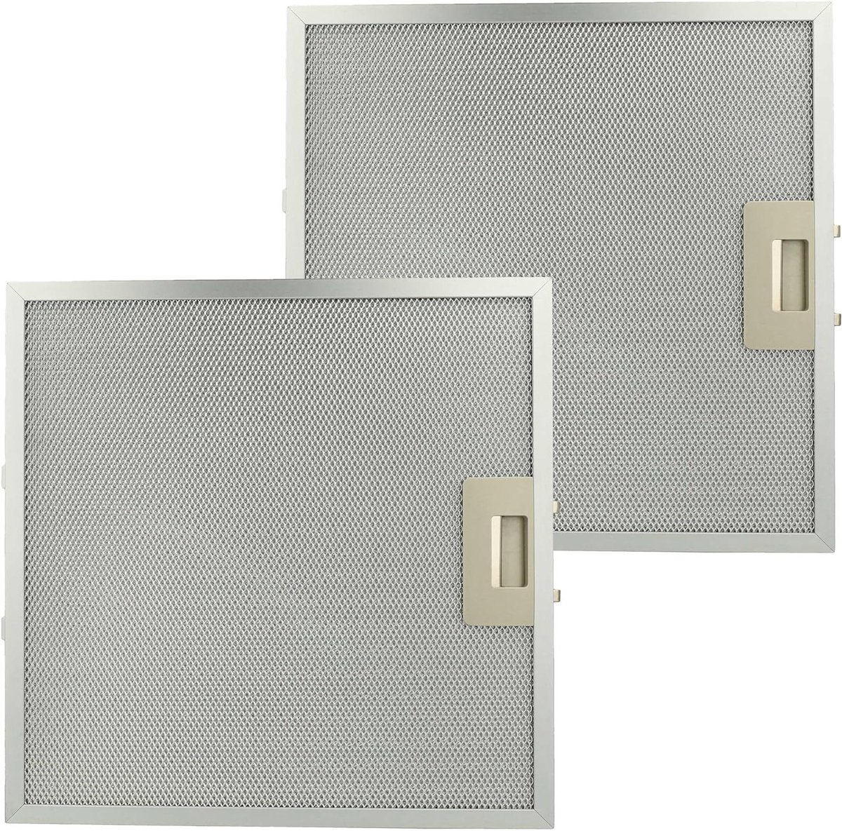 Metalen Vetfilter - Afzuigkapfilter Vetfilter - Keuken Lucht Filteren - Vaatwasmachinebestendig - 32 x 32 x 085 cm - Metaal