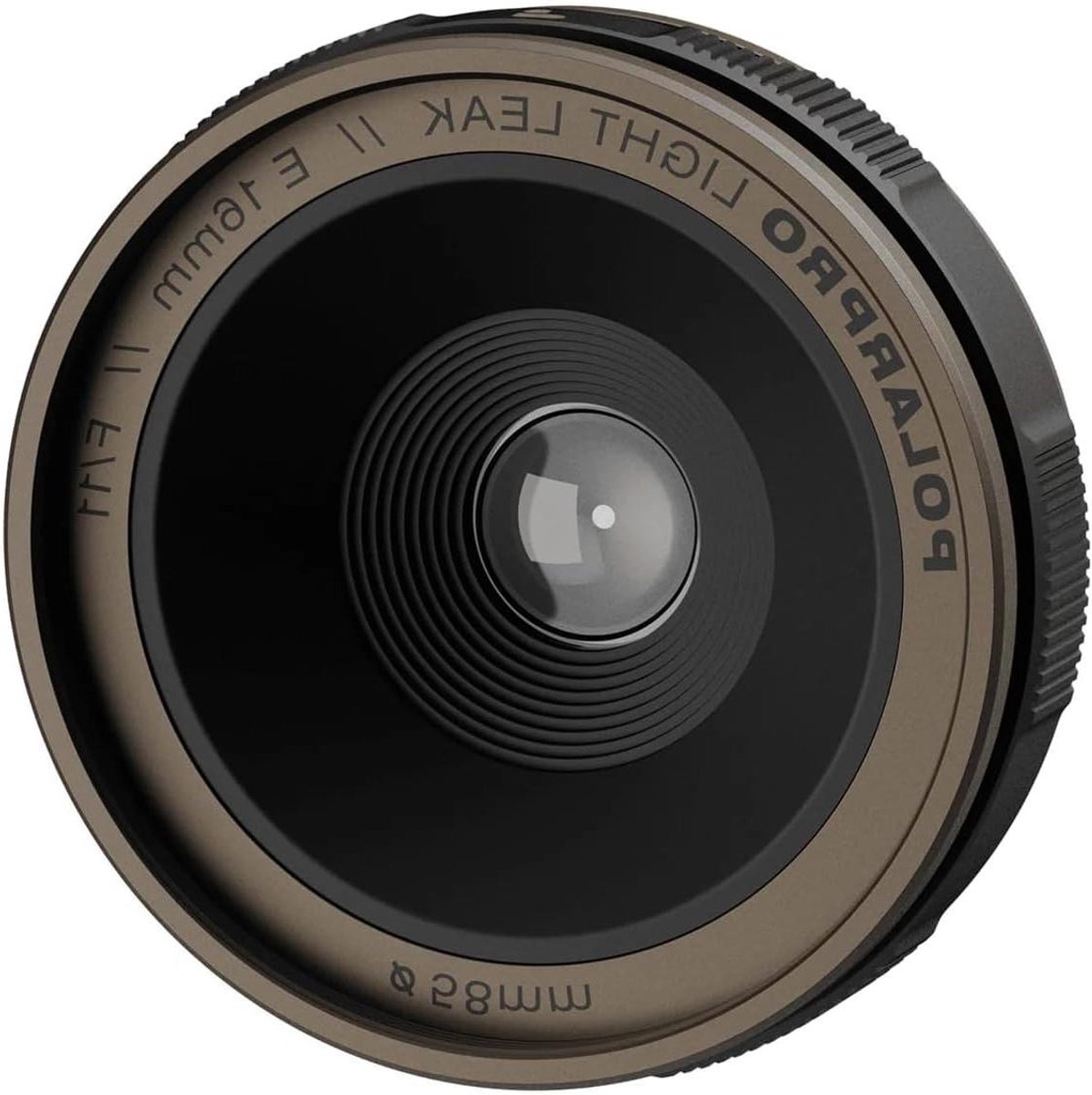 LightLeak Lens - Instelbare Lens - Nostalgische Foto's Maken - Instelbare Lichtlek - 28mm f11 - Bruin
