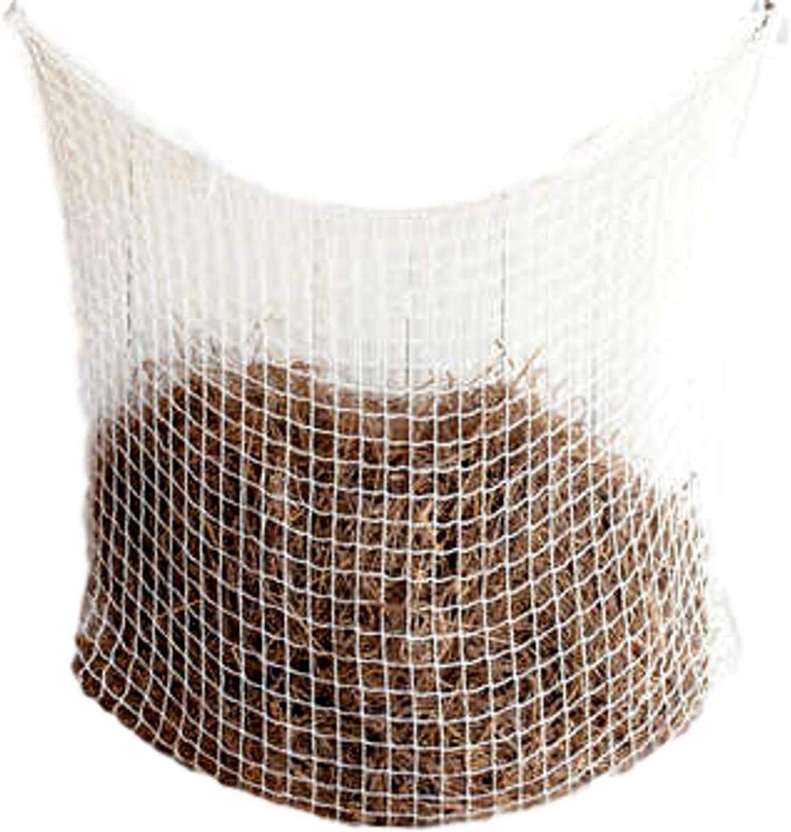 Hooinet - Hooi feeder - Paard voeden - 1-1/2 inch gaten - One size - Gebroken Wit