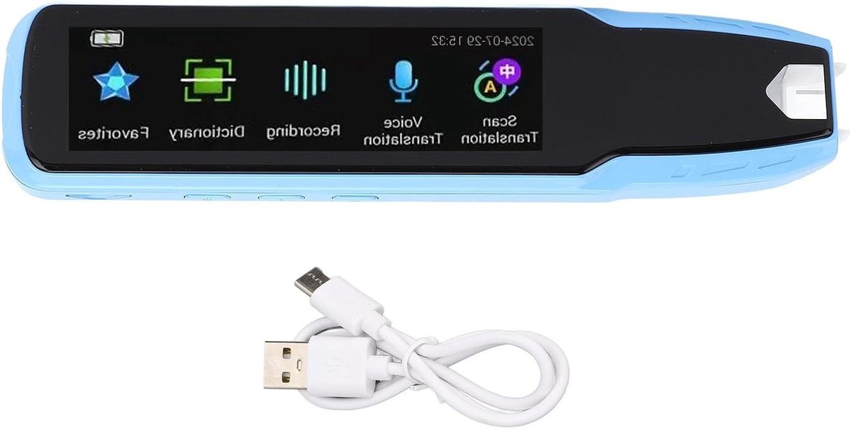 Draagbare Leespen - Vertaal Pen Scanner - Tekst Vertalen Scannen - Online Offline Vertaling