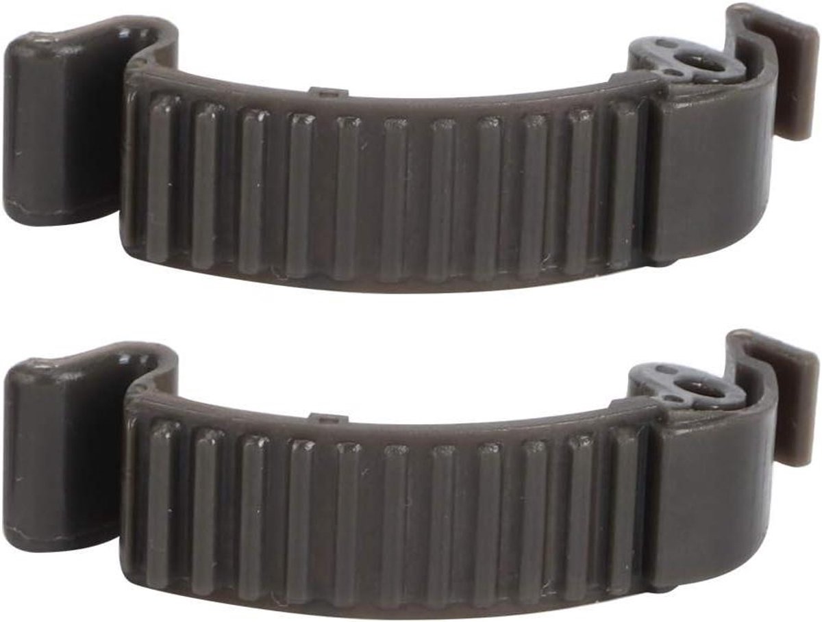 Kettingzaag Cover Gesp Clips - Kettingzaag Accessoires - Kettingzaag Onderhoud - Directe Vervanging Ontwerp - 2 Stuks - Zwart