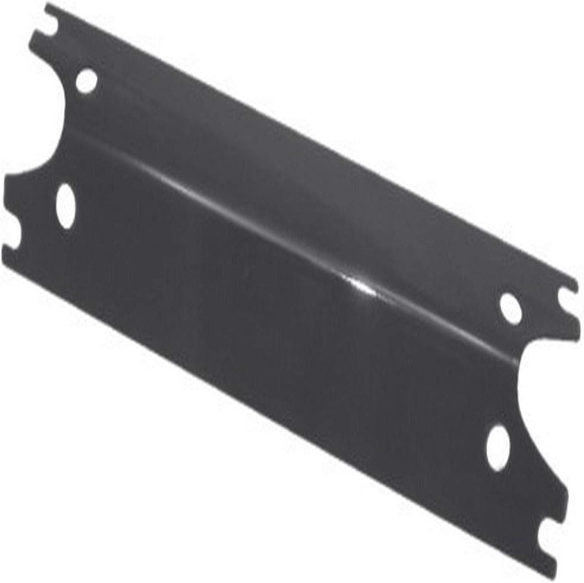 Warmteplaat Gasgrill - Grillplaat Hitteplaat - Grill Reparatie - Porselein Emaille Staal - 15 x 3.5 cm - Zwart