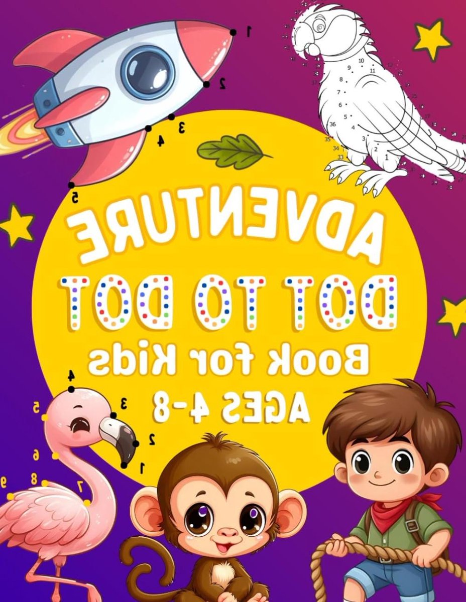Dot-to-Dot Boek - Puzzelboek Kinderen - Leren Tekenen - 99 Unieke Puzzels - 8.5 x 11 Inch - Niet gespecificeerd