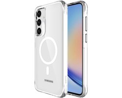 Buddi Core - Hoesje Geschikt voor Samsung Galaxy A55 - Compatibel met MagSafe - Back Cover met Magneet - Doorzichtige Telefoonhoes - Beschermhoes - Transparant