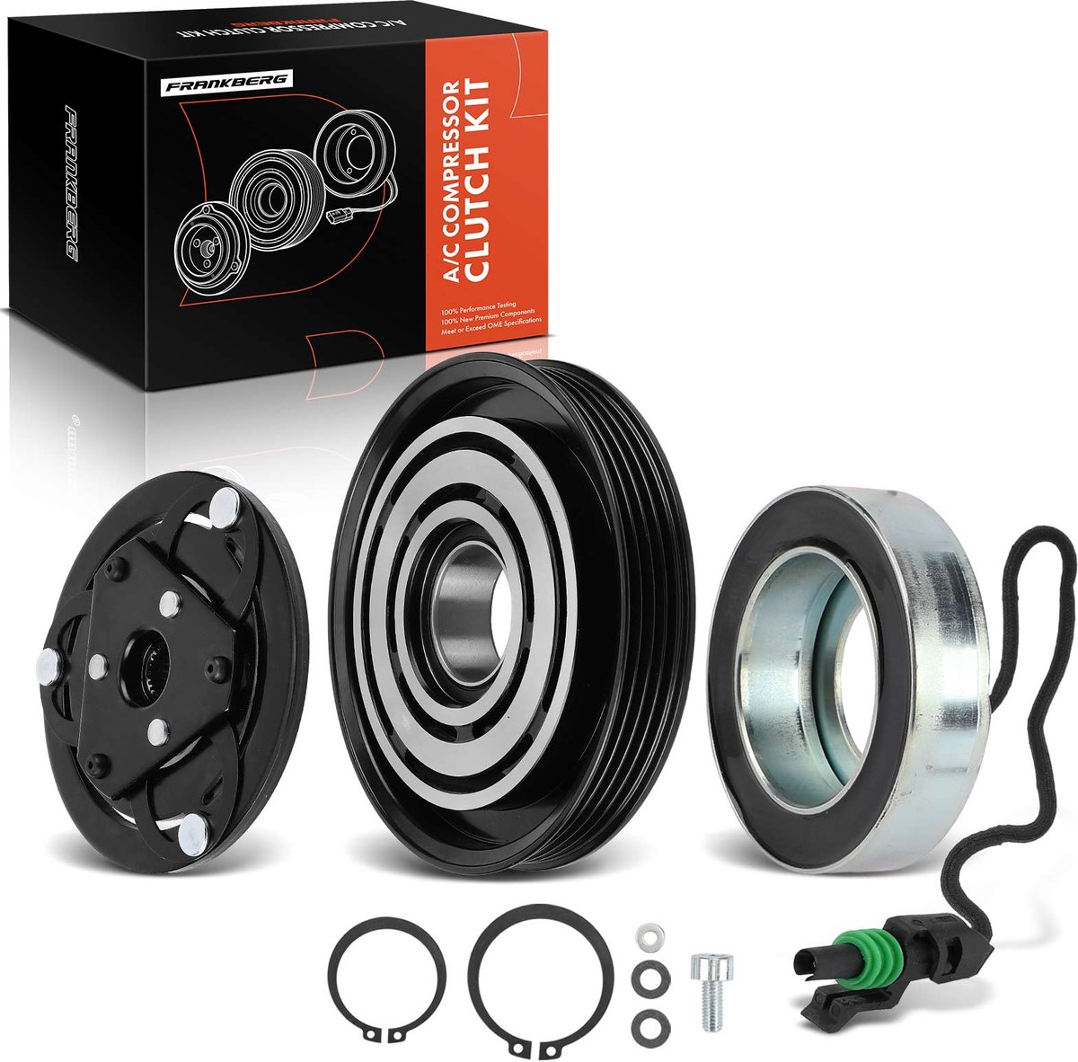 Frankberg 1x Magneetkoppeling Airco Compressor voor Smart