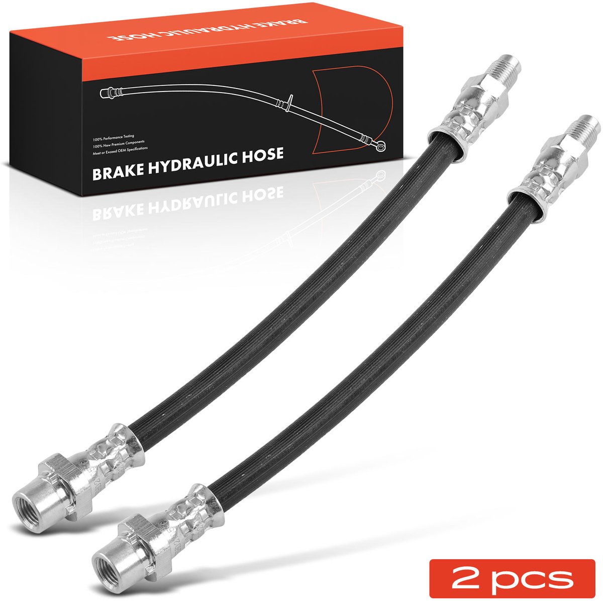 Frankberg 2x remslang achter voor BMW Z4 E85 E86