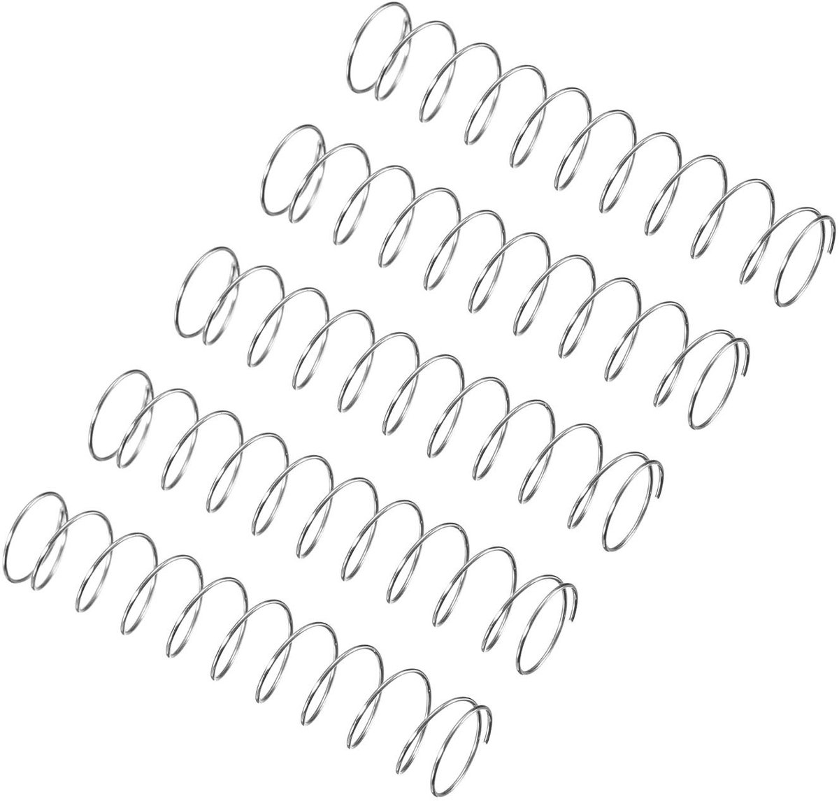 Drukveren Set - Compressieveren Roestvrij Staal - Onderdelen Vervangen - 304 Roestvrij Staal - 8 mm OD 40 mm Lengte
