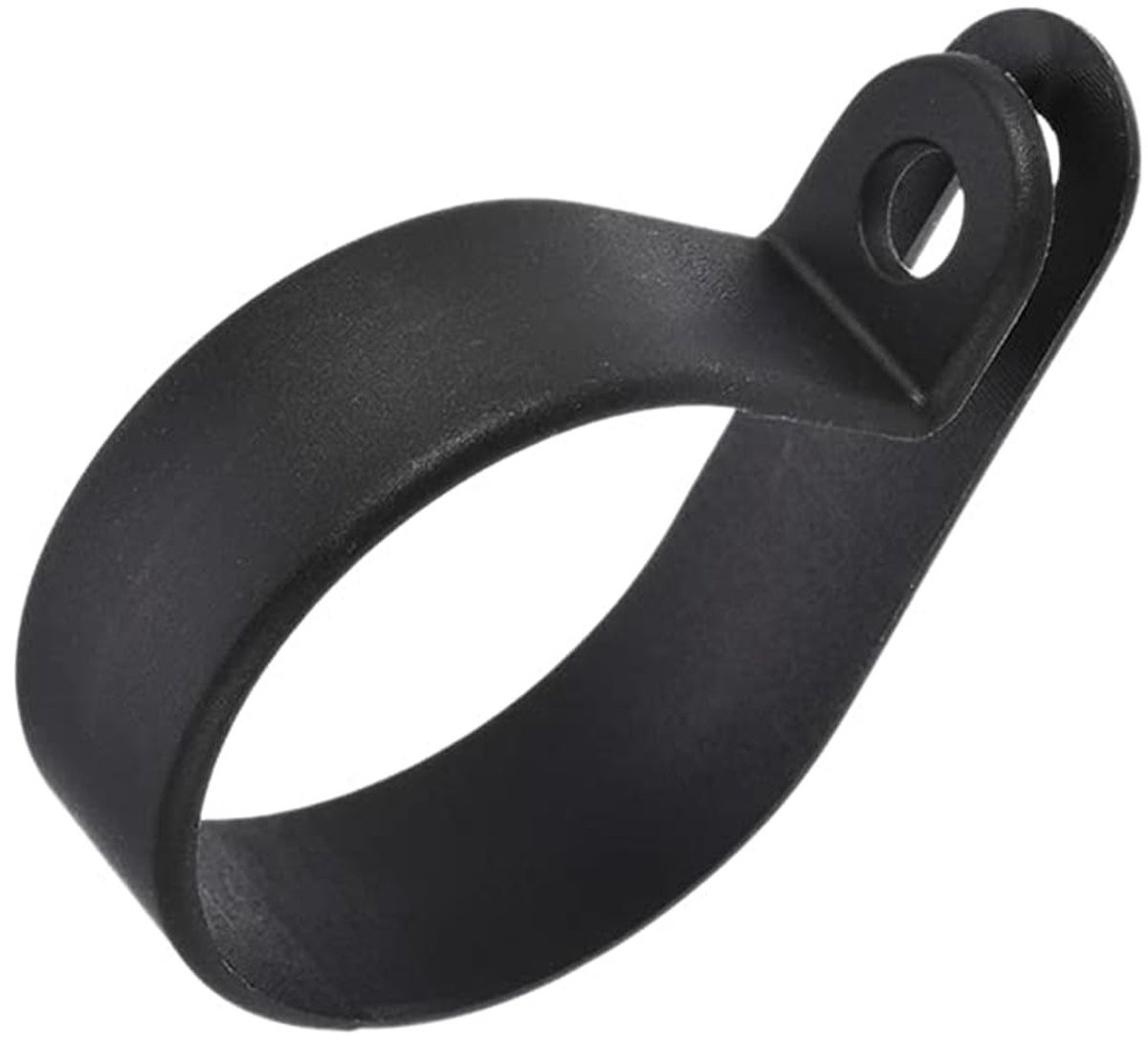 20 Stuks Nylon R Type Kabelklemmen, 30mm Plastic Kabelbeugels, Bevestigingsset voor Kabelbeheer en Elektrische Installaties, Zwart