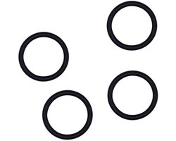 Rubberen O-ringen - Universele Pakking Afdichtringen - Loodgieters Werk - Olie Waterbestendig - 19 x 25 mm - Zwart