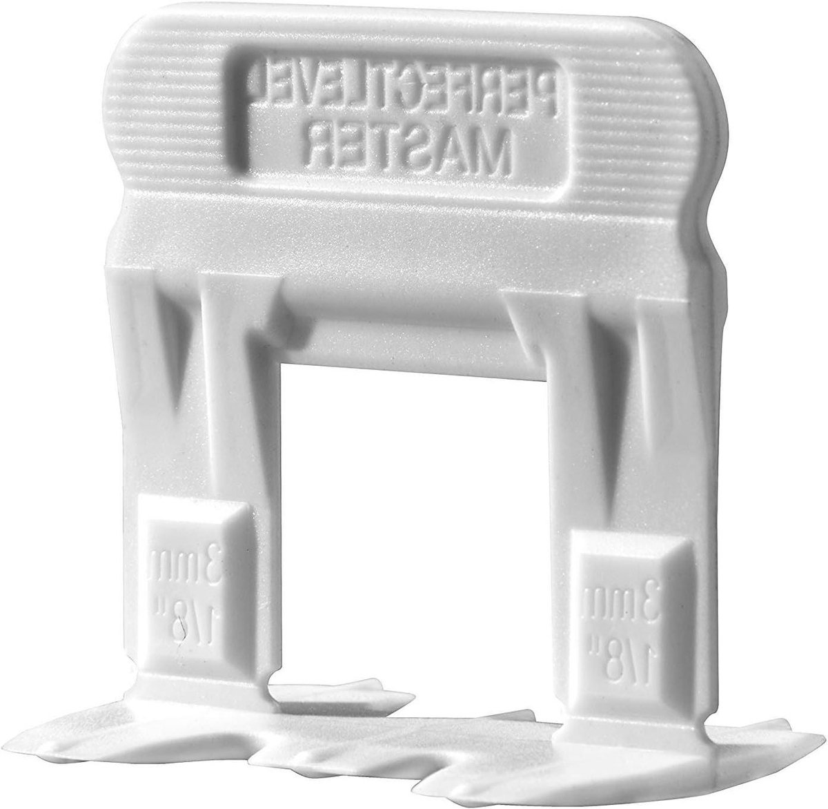 Tegel Nivelleringssysteem - Tegel Clips Systeem - Tegels Egaliseren - Ingebouwde Afstandhouder - 250 Clips - Wit