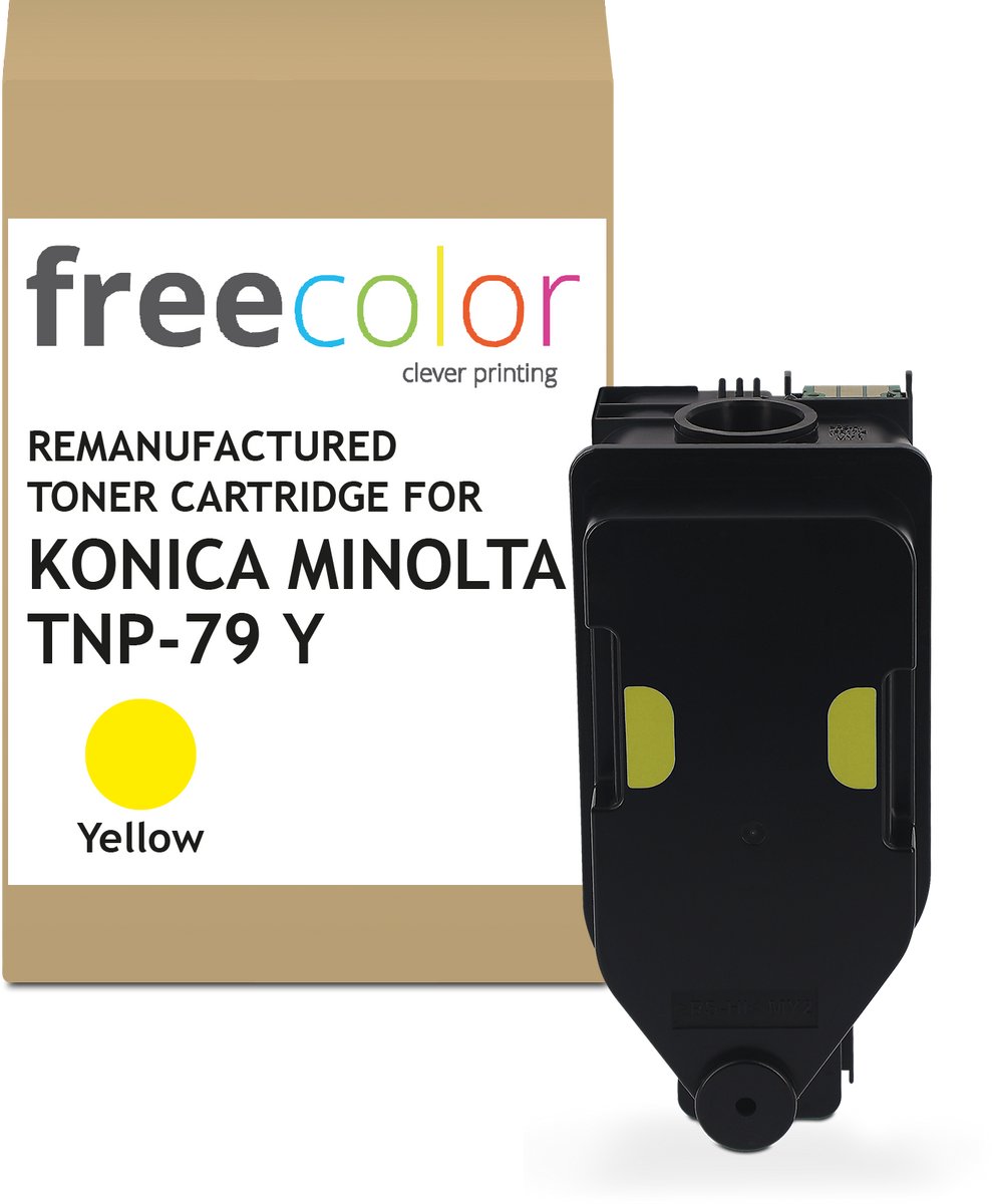 KONICA MINOLTA TNP79Y - toner FREECOLOR - Yellow 9000p