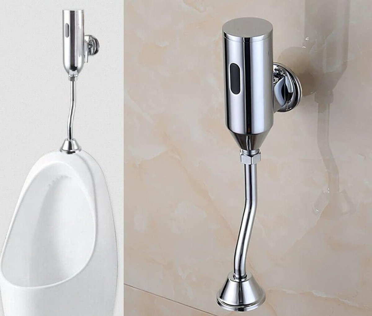 Urinoirspoeler Sensor - Automatische Spoeler - Hygiënisch Werken - Intelligente Spoelfunctie - 1/2 Inch - Chroom