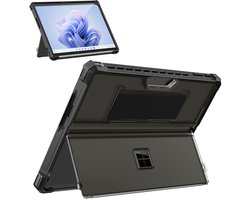 aladdien - Hoesje voor Microsoft Surface Pro 9 - Robuuste bescherming - Mat zwart - Geschikt voor type cover toetsenbord - Alles-in-één beschermhoes..