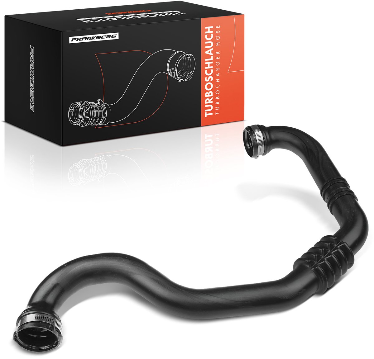 Frankberg 1x koelslang turboslang intercoolerslang voor Nissan