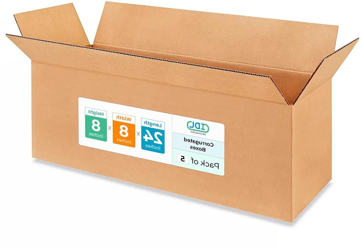 Verhuisdozen Opslagdozen - Verzenddozen Kartonnen Boxen - Verhuizen Verzenden Opslaan - 100% Recyclebaar Materiaal - 5 Stuks 60x40x40cm - Bruin