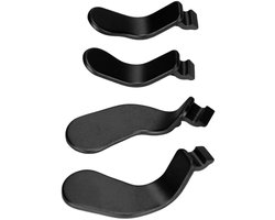 aladdien - Controller Paddles - Vervangende Onderdelen - Nieuwe Look - Zwart - Roestvrij staal - Geschikt voor Xbox One Elite Wireless Controller Se..