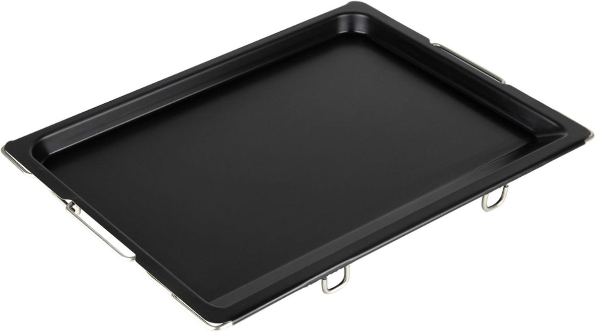 RONN® Ovenplaat - Overbakplaat - Ovenrooster - Zwart - 41cm x 33cm x 2cm