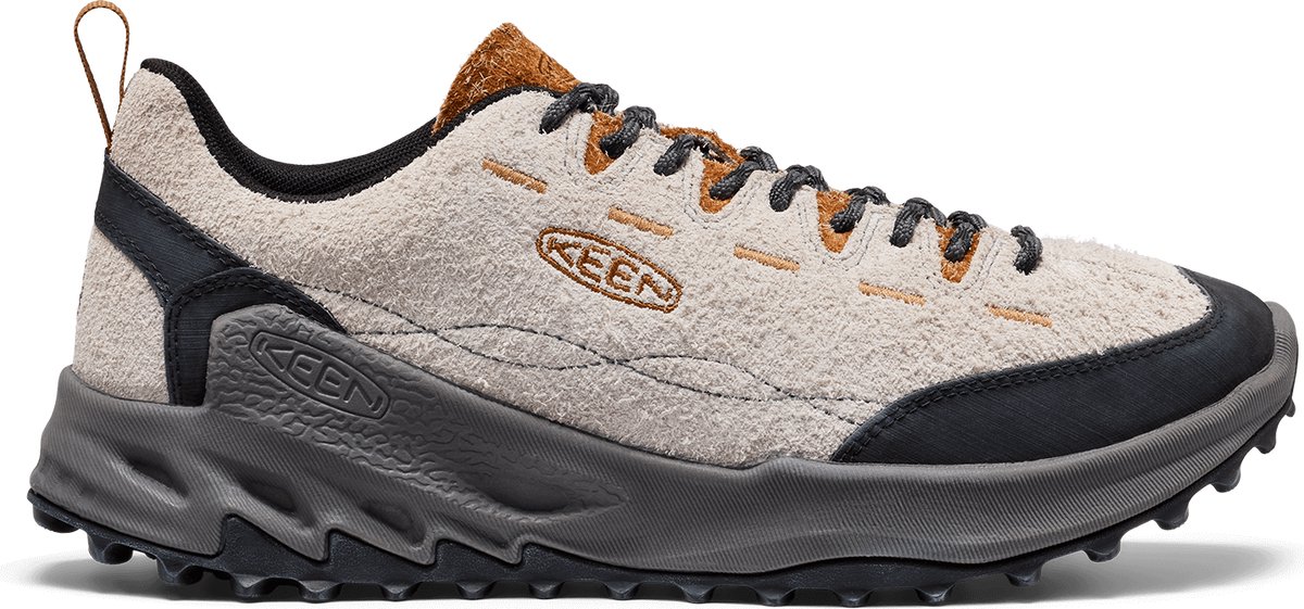 Keen Jasper Zionic Heren Sneakers Suede Vapor/Keen Maple Grijs
