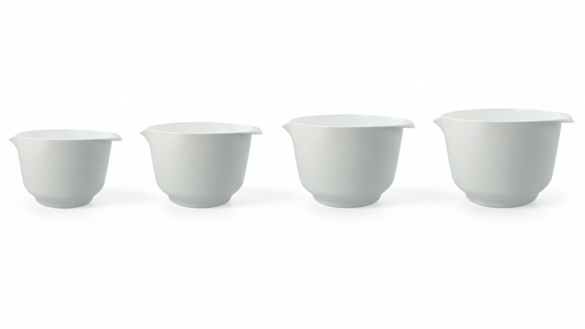 Birkmann Mengkommen / Beslagkommen Colour bowls set 4-Delig- 1.5, 2, 3 en 4 Liter - White