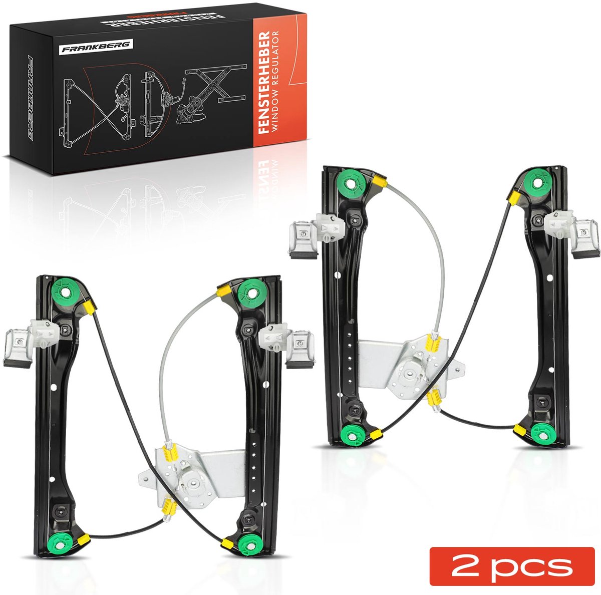Frankberg 2x Raambediening Voor voor Chevrolet Cruze J300 J305 J308