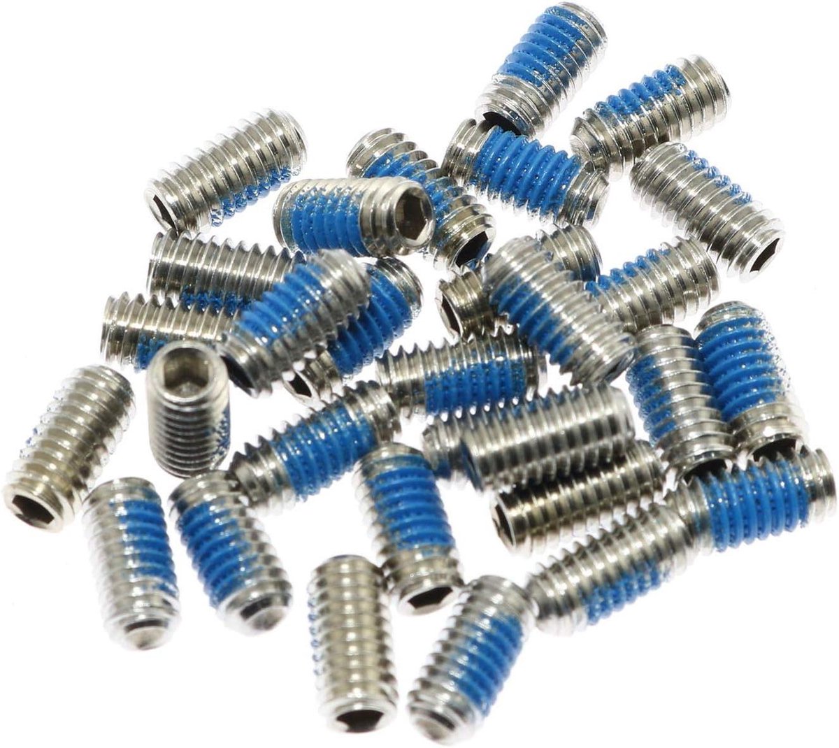 Pedaal Pin Upgrade - Fiets Pin Kit - Verbeterde Grip - Roestvrijstaal Materiaal - 8mm Lengte - Zilver