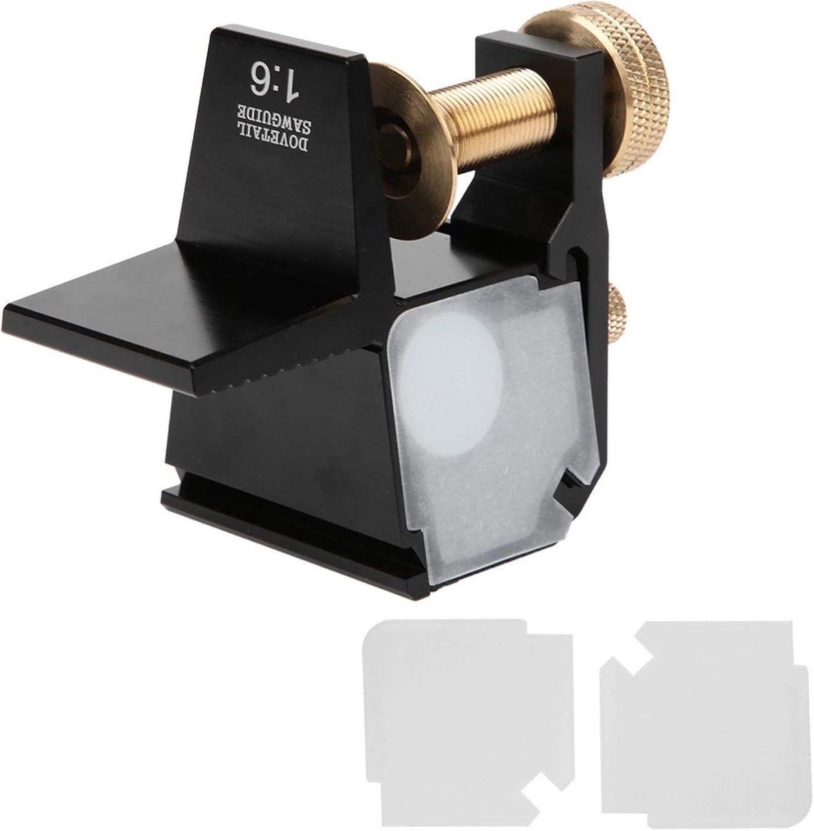Dovetail Magnet - 20mm Dovetail Conductor - Aluminium Legering - 5-26mm Klem Materiaal Dikte - Voor Houtbewerking DIY Werk (1:6)