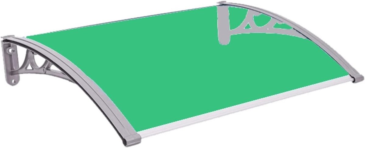 Terrasluifel - Regenscherm Deur - Buiten Leven - Naadloos Oppervlak - 60x200cm - Groen