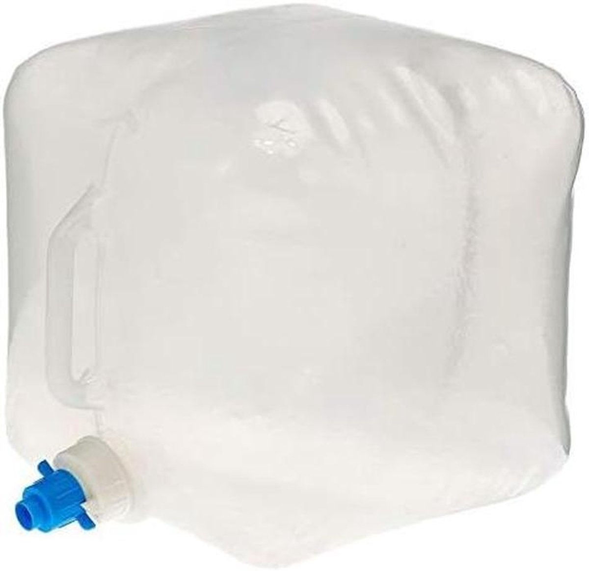 Opvouwbare Jerrycan - Waterzak Waterbidon - Water Opslag - Neemt Weinig Ruimte In - 10 Liter - Transparant