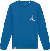 FC Kluif 'Diego Maradona' sweater - Maat L / Large - Heren lifestyle trui - Argentinië - Blauw