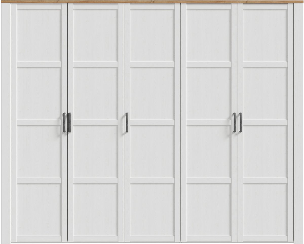 AUCUNE – BOHOL – Kast – 5 deuren – 2 rails