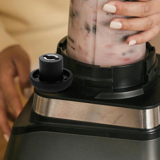 Mixer Onderdelen - Blender Tandwiel - Keukenapparatuur Repareren - Naadloze Aansluiting - 40x40x29 mm - Zwart van Merkloos — afbeelding 3