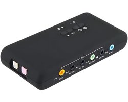Externe Geluidskaart - USB Soundcard Audio Adapter - Gaming Films Muziek - 8-Kanaals Surround Sound