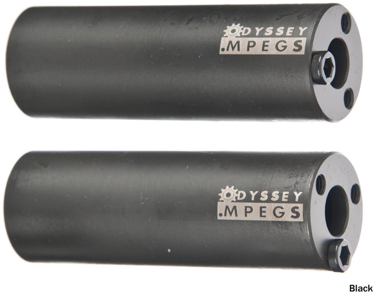 Odyssey Mpeg Pluggen Zwart 100 mm