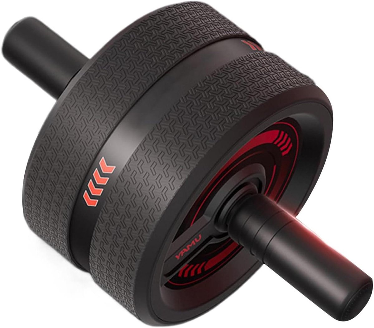 Ab Roller Wheel - Buikspierwiel Krachttrainer - Core Training - Automatische Rebound - 32.5 x 16.5 cm - A