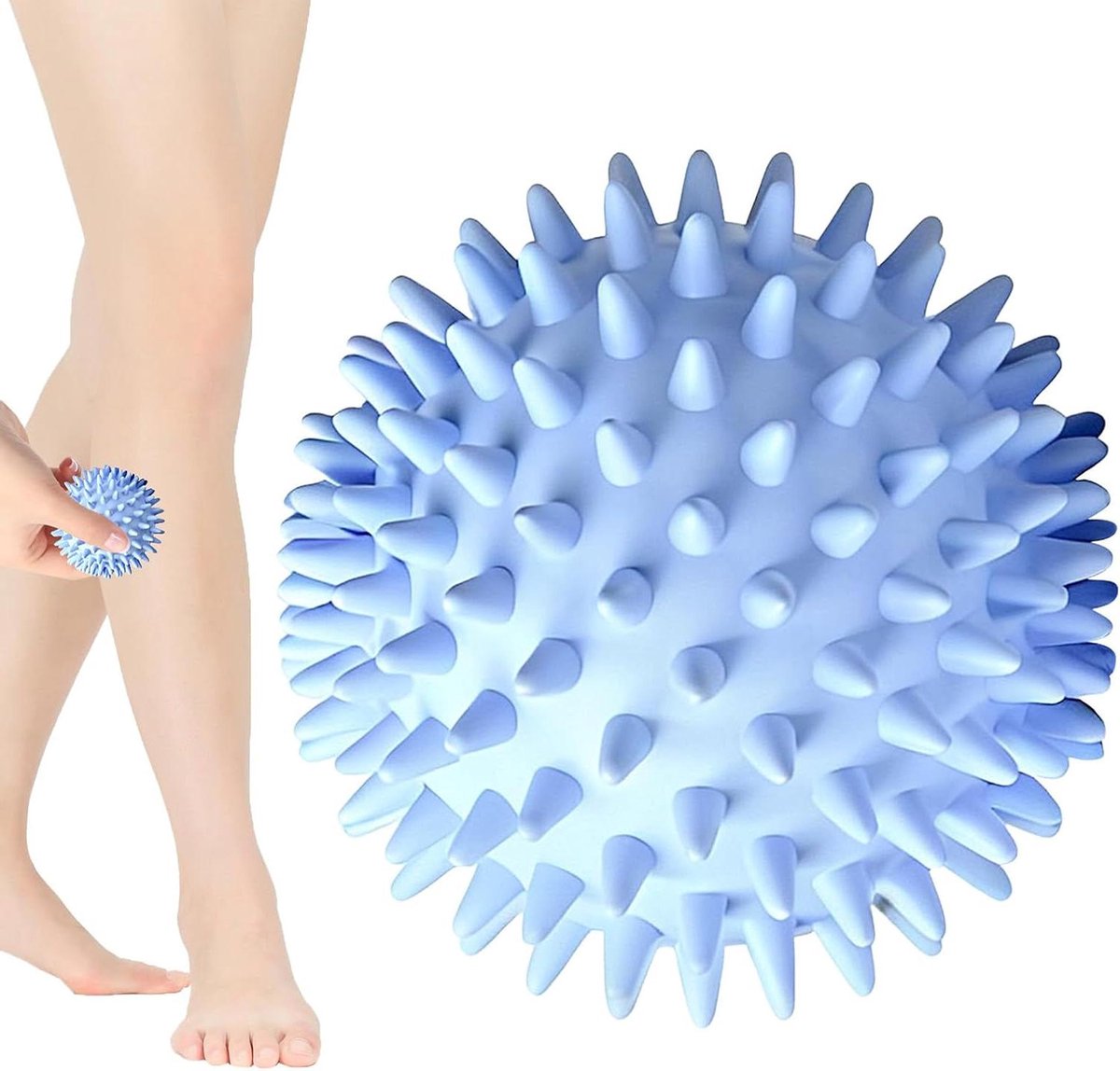 Massageballen Set - Triggerpoint Ballen - Spierherstel Bevorderen - Gerichte Drukpunten - 6.5 cm - Grijs