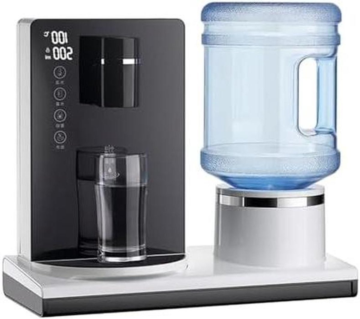 Direct Heetwater Dispenser - Drankmachine Waterkoker - Snel Drankjes Maken - Instelbare Temperatuur - Desktop Model - Zwart