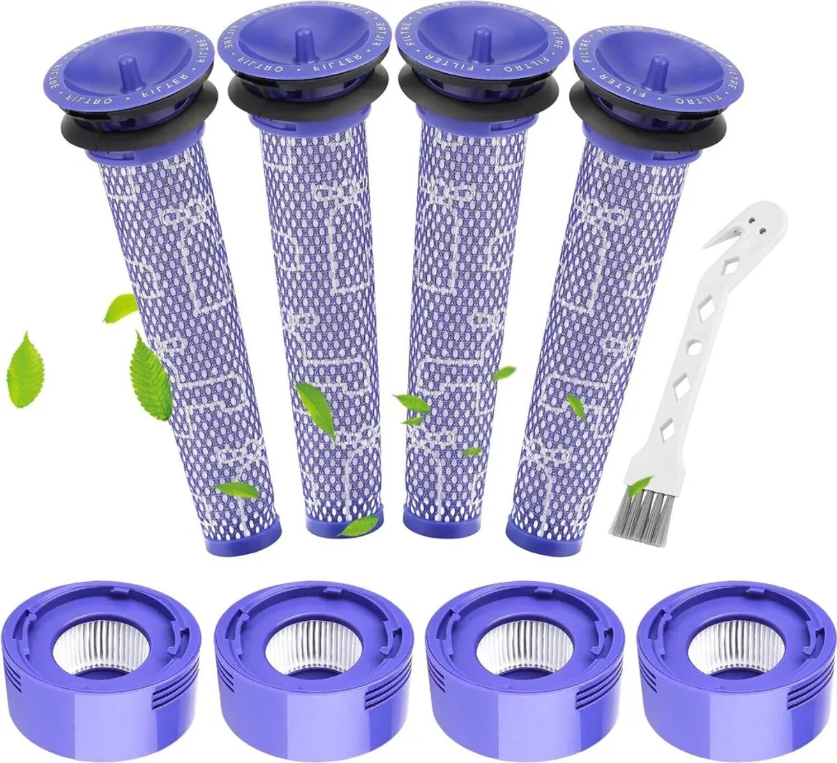 Vervangende filteraccessoires Geschikt voor Dyson V8 stofzuigers